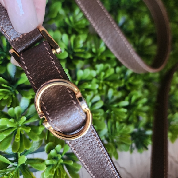 xx SOLD xx SOLD XX SOLD Gucci Brown Canvas GG Supreme Ophidia Shoulder Bag - Picture 15 of 15